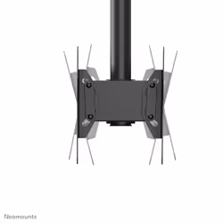 Neomounts CL35-340BL22 Dual monitor/TV mount ceiling 23-42" - h 106-156 cm - Additional view 4