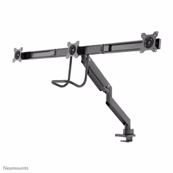 Neomounts NM-D775DX3BLACK Monitor arm 17-27" - gas spring - Topfix - 180°-stop - Additional view 4