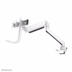 Neomounts NM-D775DX3WHITE Monitor arm 17-27" - gas spring - Topfix - 180°-stop - Additional view 6