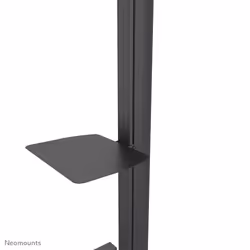 Neomounts NMPRO-AVSHELF Multimedia holder, Shelf, Black, Steel, 5 kg, Pole clamp, NMPRO-M, NMPRO-S