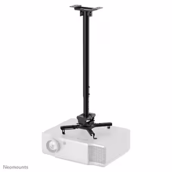 Neomounts CL25-550BL1 Beamer ceiling mount - h 74,5-114,5 cm - easy-install - full motion, Ceiling, 35 kg, Black, Steel, 745 ...