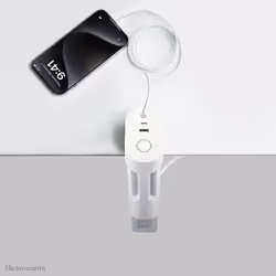 Neomounts DS22-840WH6 Desk socket with clamp and USB-C and USB-A ports - rapid charging - Additional view 8