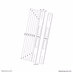 Neomounts AWL-250BL18 VESA extension kit - Additional view 6