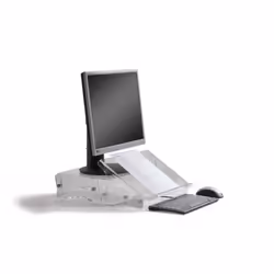 BakkerElkhuizen Q-doc 415 Document Holder, Acrylic, Plastic, Steel, 10 kg, 120 - 240 mm, Transparent, 390 mm, 275 mm
