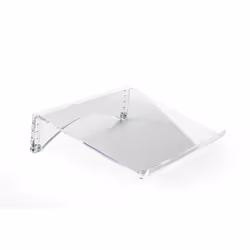 BakkerElkhuizen FlexDoc Cristal Clear Document Holder, Acrylic, Plastic, Steel, 80 - 130 mm, Transparent, 384 mm, 260 mm, 80 ...