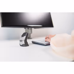 BakkerElkhuizen DXT Precision Wireless mouse Office Ambidextrous RF Wireless + Bluetooth Laser 2000 DPI - Additional view 3