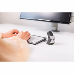 BakkerElkhuizen DXT Precision Wireless mouse Office Ambidextrous RF Wireless + Bluetooth Laser 2000 DPI - Additional view 4