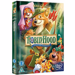 Disney Robin Hood, Animated film/cartoon, DVD, English, 2D, Animation