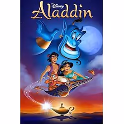 Disney Aladdin, Animated film/cartoon, DVD, English, 2D, 07/07/2008, 1 discs