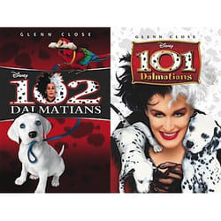 Disney 101 Dalmatians/102 Dalmatians DVD English