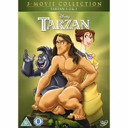 Walt Disney Pictures Tarzan/Tarzan 2/Tarzan and Jane (Disney) (2001), Animated film/cartoon, DVD, U, Coloured, English, 225 m ...