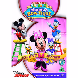 Disney Mickey Mouse Clubhouse Minnie's Bow-tique, Animated film/cartoon, DVD, G, English, 2D, USA