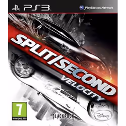 Disney Split/Second, PlayStation 3, Multiplayer mode, E10+ (Everyone 10+)
