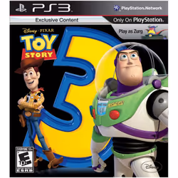 Disney Toy Story 3, PS3, PlayStation 3, Multiplayer mode, E10+ (Everyone 10+)
