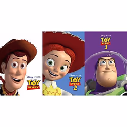 Disney Toy Story/Toy Story 2/Toy Story 3, Animated film/cartoon, Blu-ray, G, English, 2D, 22/11/2010