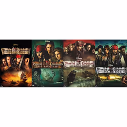 Disney Pirates Of The Caribbean 1-4 Box Set, DVD, English, Adventure, 2D, 12/09/2011, Adventure