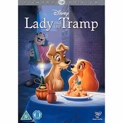 Disney Lady And The Tramp, Animated film/cartoon, DVD, 2D, Animation