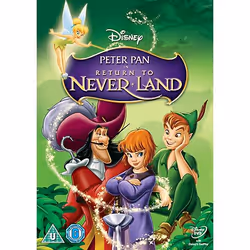 Disney Peter Pan 2: Return To Neverland, Animated film/cartoon, DVD, English, 2D, 1 discs, Cartoon
