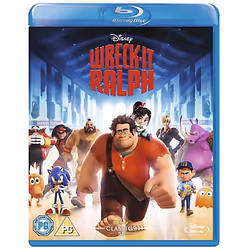 Disney Wreck It Ralph, Animated film/cartoon, Blu-ray, PG, English, 2D, 1 discs