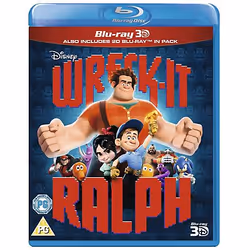 Disney Wreck It Ralph, Animated film/cartoon, Blu-ray, PG, English, 2D+3D, Cartoon