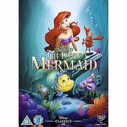 Disney The Little Mermaid, Animated film/cartoon, DVD, G, English, 2D, USA