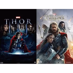 Disney Thor/Thor: The Dark World, DVD, PG-13, English, Adventure, 2D, 24/02/2014