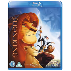 Disney The Lion King, Animated film/cartoon, Blu-ray, U, English, 2D, 1 discs