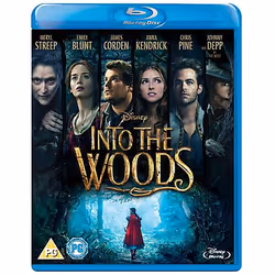 Disney Into The Woods, Blu-ray, PG, English, Musical, 2D, 1 discs