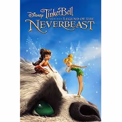 Disney Tinker Bell and the Legend of the NeverBeast, Animated film/cartoon, DVD, G, English, 2D, 1 discs