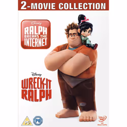 Walt Disney Pictures Wreck-it Ralph/Ralph Breaks the Internet (2018), Animated film/cartoon, DVD, PG, Coloured, English, 209 ...