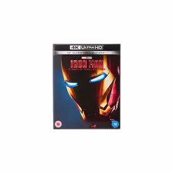 Iron Man 4K Ultra-HD Trilogy [Blu-ray] [2019] [Region Free]