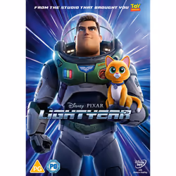 Walt Disney Pictures Lightyear (2022), Animated film/cartoon, DVD, PG, Coloured, English, 101 min