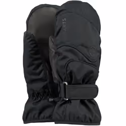 Barts Basic Waterproof Warm Winter Lined Ski Skiing Gloves Mittens - XS, Black