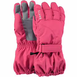 Barts Kids Childrens Tec Waterpoof Hook & Loop Outdoor Warm Winter Gloves - 4-6 Yrs, Fuchsia