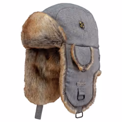 Barts Kamikaze, Adult, Unisex, Hat, Grey, Trooper hat, Outdoor
