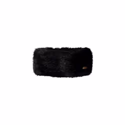 Barts Fur Headband, Black (Black 0001), One (Size: UNI)
