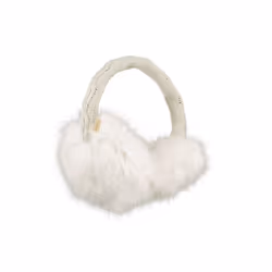 Barts Fur Earmuffs - White