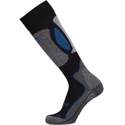 Barts Mens Advanced Ski One Soft Warm Moisture Wicking Outdoor Skiing Socks - 43/46, Blue