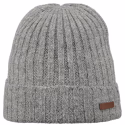 Barts Haakon, Adult, Male, Head cap, Grey, Beanie, Polyester, Wool