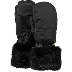 Barts Womens Empire Waterproof Faux Fur Warm Winter Ski Skiing Gloves Mittens - XS, Black