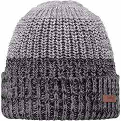 Barts Mens Arctic Cable Knitted Fleece Lined Warm Winter Beanie Hat - One Size, Black