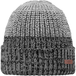 Barts Mens Arctic Cable Knitted Fleece Lined Warm Winter Beanie Hat - One Size, Black