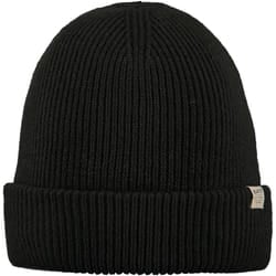 Barts Kids Kinabalu Fine Knit Cuffed Beanie Hat - 4-8 Yrs, Black