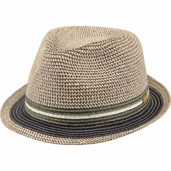 Barts Fluoriet, Adult, Unisex, Hat, Beige, Black, Trilby hat, black