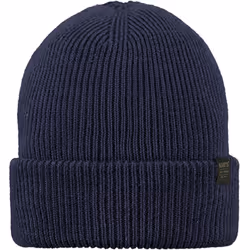 Barts Mens Kinabalu Comfy Cuffed Knitted Warm Winter Beanie Hat - One Size, Old Blue