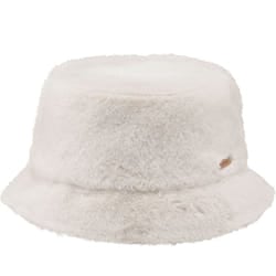 Barts Womens Breatia Faux Fur Adjustable Fully Lined Bucket Hat - One Size, Cream