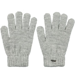 Barts Kids Childrens Shae Warm Soft Knitted Fleece Lined Winter Gloves - 6-8 Yrs, Heather Grey