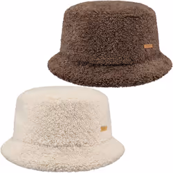 Barts Womens Teddybuck Borg Fleece Fluffy Bucket Hat