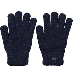 Barts Kids Childrens Shae Warm Soft Knitted Fleece Lined Winter Gloves - 6-8 Yrs, Navy