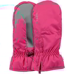 Barts Kids Childrens Zipper Water Repellent Insulated Warm Winter Mittens - 10-12 Yrs, Fuchsia